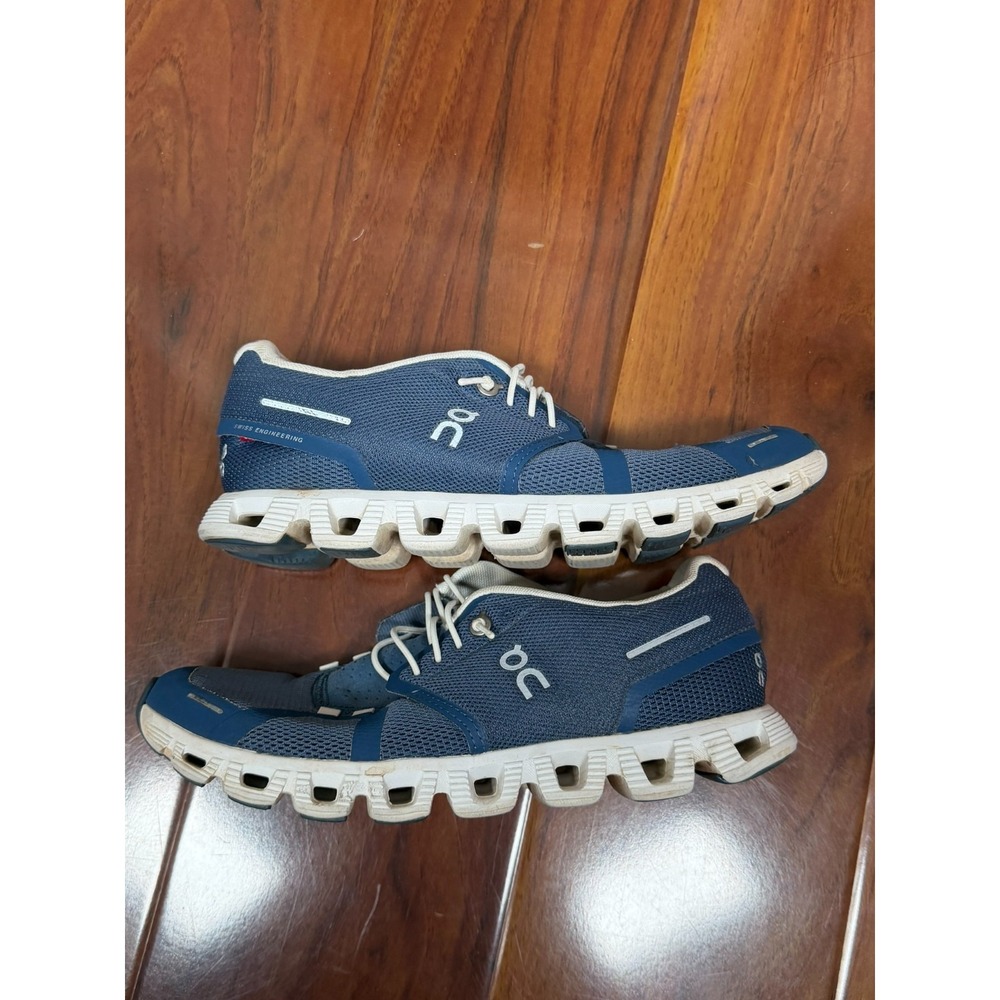 On Cloud 6 Blue 59.98901 Running Sneaker Women's Lightweight Shoes Size 7 - Picture 4 of 7